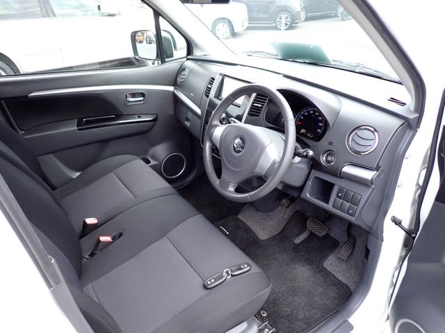 ワゴンＲスティングレー Ｘ　４ＷＤ　純正１４インチアルミ　ナビ　フルセグＴＶ　シートヒーター　Ｐスタート　Ｓキー（6枚目）