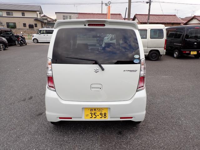 ワゴンＲスティングレー Ｘ　４ＷＤ　純正１４インチアルミ　ナビ　フルセグＴＶ　シートヒーター　Ｐスタート　Ｓキー（12枚目）