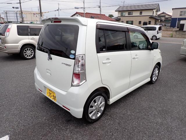 ワゴンＲスティングレー Ｘ　４ＷＤ　純正１４インチアルミ　ナビ　フルセグＴＶ　シートヒーター　Ｐスタート　Ｓキー（13枚目）