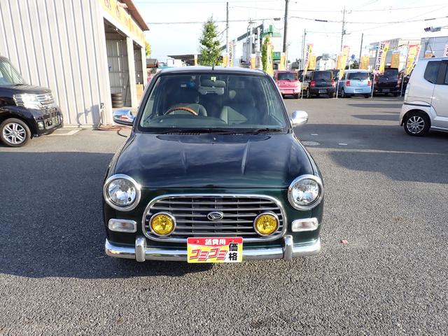 ミラジーノ ミニライトスペシャル　純正１４インチアルミ　ウッドハンドル　ＦＯＧランプ　レザーシートカバー　キーレス（7枚目）