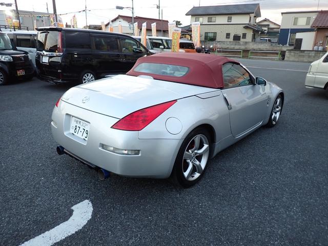 フェアレディZ ロードスターバージョンT 純正アルミ 電動オープン 幌交換済み 社外マフラー キーレス(14枚目)