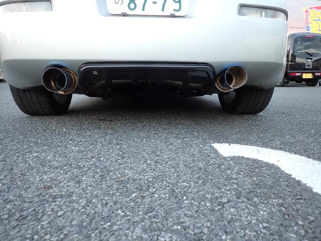 フェアレディZ ロードスターバージョンT 純正アルミ 電動オープン 幌交換済み 社外マフラー キーレス(19枚目)