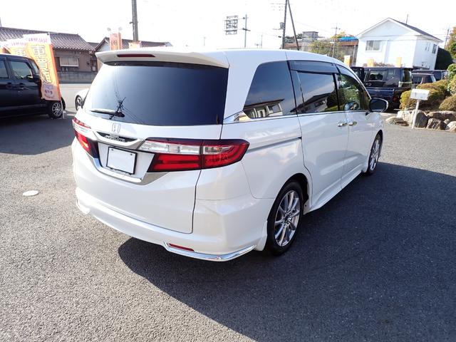 オデッセイ アブソルート・20thアニバーサリー ホンダセンシング 社外アルミ 純正ナビ フルセグTV Bカメラ 両側Pスライド ETC Pスタート Sキー(14枚目)