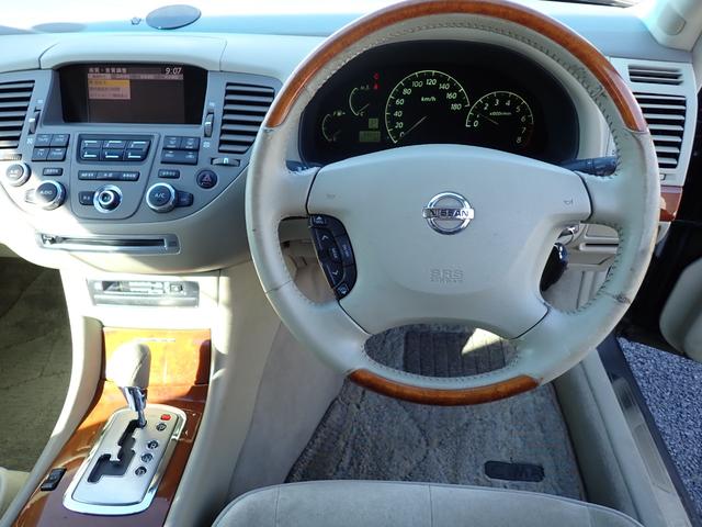 シーマ 300G 社外19インチアルミ V6ターボ CD キーレス(4枚目)