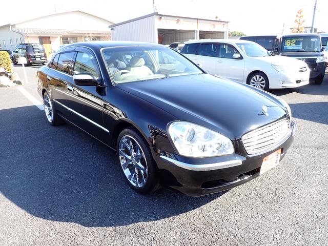 シーマ 300G 社外19インチアルミ V6ターボ CD キーレス(9枚目)