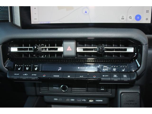 ランドクルーザー250 VX モデリスタ サンルーフ コーナーセンサ Pトランク Rカメラ 全周囲モニター Pシート レーンキープ USB プリクラッシュセーフティ ナビ LEDヘッド シートエアコン 3列シート 本革シート(11枚目)