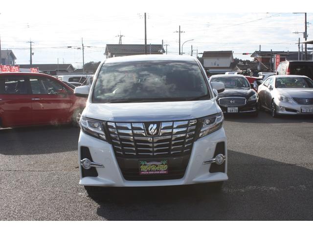 アルファード 2.5S クリソナ Wエアコン 盗難防止システム 横滑り防止 パワーステアリング LEDランプ 衝突安全ボディ キーレスエントリー エアバック WエアB フルフラット ABS 3列シート サイドエアバック(12枚目)