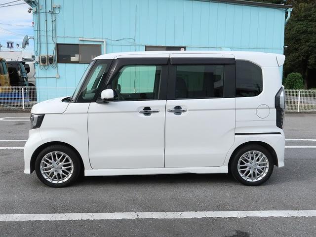 N-BOXカスタム Lターボ 純正SDナビ フルセグTV バックカメラ Bluetooth ハーフレザーシート シートヒーター ETC ドラレコ 両側電動スライドドア ホンダセンシング アダプティブクルーズコントロール 修復歴無し(11枚目)