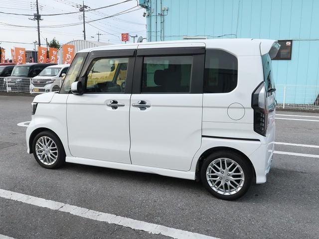 N-BOXカスタム Lターボ 純正SDナビ フルセグTV バックカメラ Bluetooth ハーフレザーシート シートヒーター ETC ドラレコ 両側電動スライドドア ホンダセンシング アダプティブクルーズコントロール 修復歴無し(27枚目)