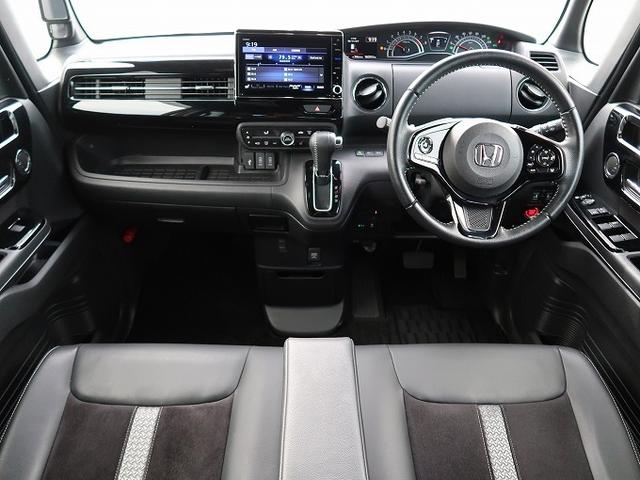 N-BOXカスタム Lターボ 純正SDナビ フルセグTV バックカメラ Bluetooth ハーフレザーシート シートヒーター ETC ドラレコ 両側電動スライドドア ホンダセンシング アダプティブクルーズコントロール 修復歴無し(50枚目)