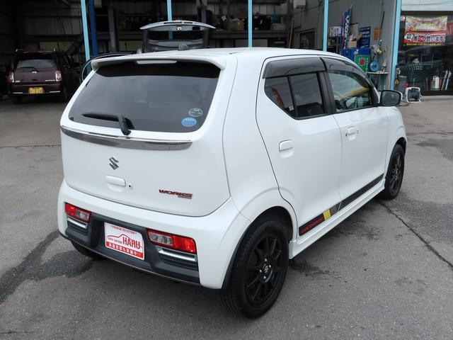 アルトワークス ベースグレード 社外ナビ Bluetooth接続 純正15インチアルミホイール ETC KYBショック 赤キャリパー 車検満了令和9年3月 純正RECAROシート フロントフォグランプ HIDヘッドライト(16枚目)