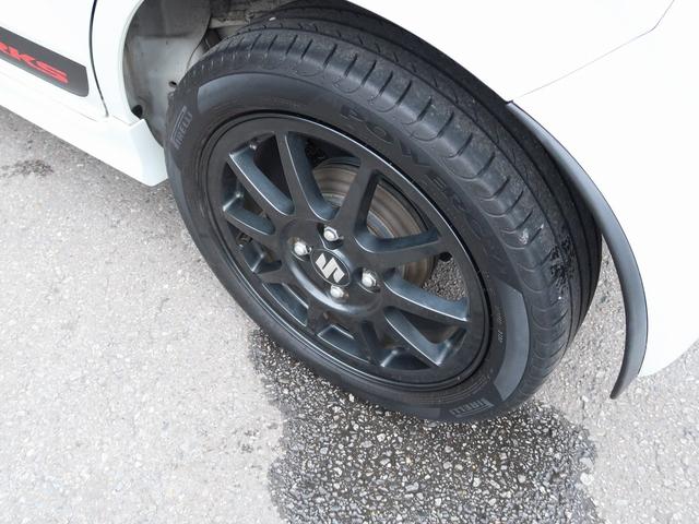 アルトワークス ベースグレード 社外ナビ Bluetooth接続 純正15インチアルミホイール ETC KYBショック 赤キャリパー 車検満了令和9年3月 純正RECAROシート フロントフォグランプ HIDヘッドライト(19枚目)