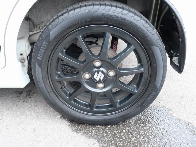 アルトワークス ベースグレード 社外ナビ Bluetooth接続 純正15インチアルミホイール ETC KYBショック 赤キャリパー 車検満了令和9年3月 純正RECAROシート フロントフォグランプ HIDヘッドライト(20枚目)