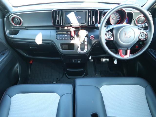 Ｎ－ＯＮＥ ＲＳ　社外ディスプレイオーディオ　バックカメラ　ＥＴＣ　クルーズコントロール　ドラレコ　ローダウン　ターボ　ハーフレザーシート　走行距離３５１６２キロ　修復歴無　車検Ｒ９年５月満了　ＤＶＤ（9枚目）