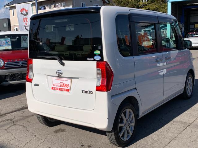 タント Ｘターボ　ＳＡ　純正メモリーナビ　バックカメラ　スマートキー　ベンチシート　左パワースライドドア　ＥＴＣ　アイドリングストップ　ドライブレコーダー　オートエアコン　オートライト　純正１４インチアルミ（6枚目）