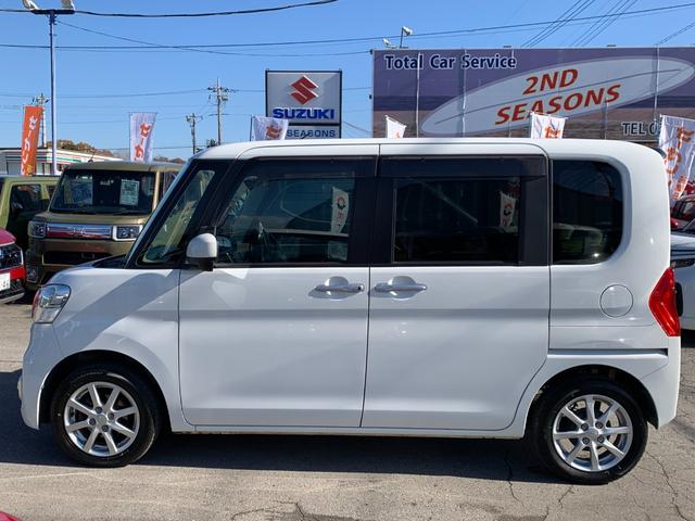 タント Ｘターボ　ＳＡ　純正メモリーナビ　バックカメラ　スマートキー　ベンチシート　左パワースライドドア　ＥＴＣ　アイドリングストップ　ドライブレコーダー　オートエアコン　オートライト　純正１４インチアルミ（9枚目）