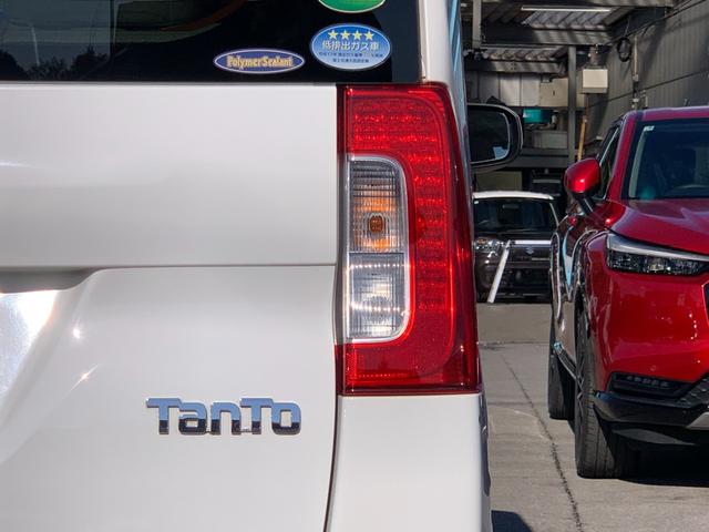 タント Ｘターボ　ＳＡ　純正メモリーナビ　バックカメラ　スマートキー　ベンチシート　左パワースライドドア　ＥＴＣ　アイドリングストップ　ドライブレコーダー　オートエアコン　オートライト　純正１４インチアルミ（62枚目）