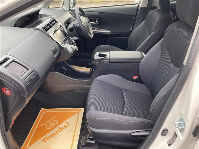 プリウスα S スマキ- 整備点検記録簿 リモコンキー 横滑り防止装置付き PW Bカメラ ナビ・TV ABS付き アルミホイール 1セグTV メモリーナビゲーション パワーステアリング 運転席エアバッグ イモビ(14枚目)