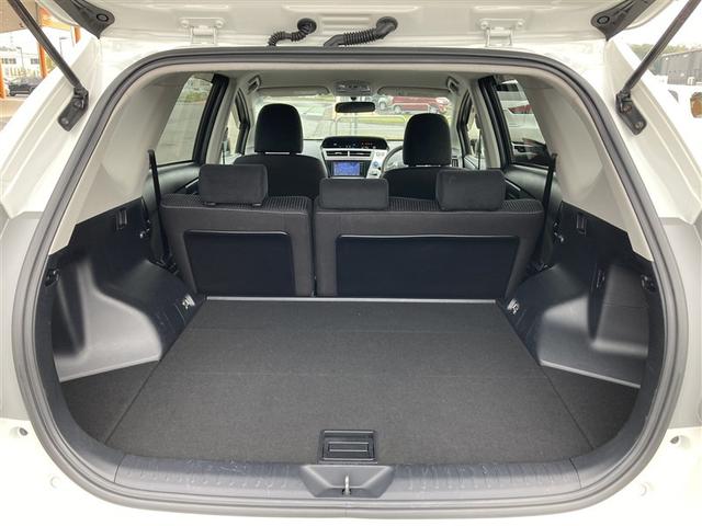 プリウスα S スマキ- 整備点検記録簿 リモコンキー 横滑り防止装置付き PW Bカメラ ナビ・TV ABS付き アルミホイール 1セグTV メモリーナビゲーション パワーステアリング 運転席エアバッグ イモビ(17枚目)