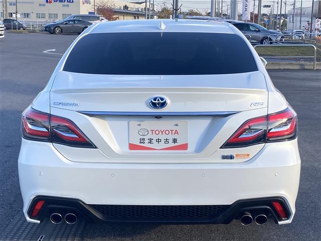 クラウンハイブリッド ＲＳ　ＬＥＤヘッドライト　クルコン　スマートエントリー　セキュリティーアラーム　Ｂカメラ　カーテンエアバッグ　横滑り防止　ＥＴＣ　ドラレコ　ＴＶナビ　アルミ　メモリーナビ　ＡＢＳ　ＰＷ　ＡＡＣ　エアバッグ（5枚目）