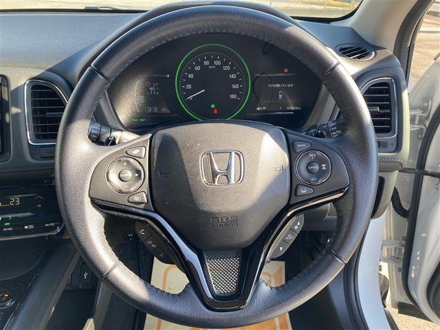 ヴェゼル ハイブリッドＸ・ホンダセンシング　地デジ　ＡＷ　Ａクルーズ　Ｂモニ　スマキー　オートエアコン　ＶＳＡ　ＥＴＣ車載器　ドライブレコーダー装着車　メモリナビ　ＡＢＳ　パワーウィンドウ　Ｗエアバッグ　ＤＶＤ再生　ナビＴＶ　キーレス　ＳＲＳ（12枚目）