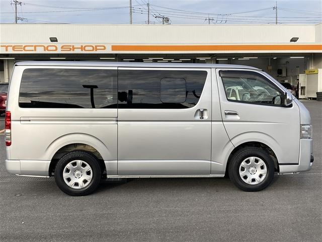 ハイエースバン ロングスーパーＧＬ　エアＢ　パワーウィンド　記録簿付　パワステ　エアコン　ＥＴＣ　ＡＢＳ　リモコンキー（6枚目）