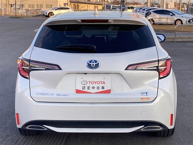 カローラツーリング ハイブリッド　ダブルバイビー　追突軽減ブレーキ　バックモニタ　地デジフルセグ　横滑防止　ナビＴＶ　スマキー　ＬＥＤライト　デュアルエアバッグ　エアコン　オートクルーズ　サイドエアバッグ　ＥＴＣ付　ＰＳ　キーフリー　ＡＢＳ　盗難防止（5枚目）