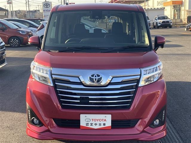 ルーミー カスタムG S 衝突軽減ブレーキシステム 地デジTV スマートキ- 両側電動D イモビライザー ドラレコ付き LEDライト Bモニター パワステ VSC クルコン ETC オートエアコン ナビTV アルミホイール(2枚目)