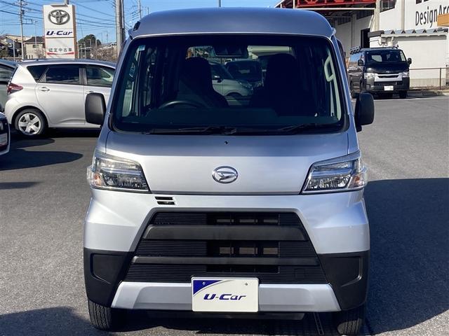 ハイゼットカーゴ ＤＸ　ＳＡＩＩＩ　ヘッドライトＬＥＤ　オートエアコン　キ－レス　記録簿あり　デュアルエアバッグ　前席パワーウィンドウ　運転席エアバッグ　パワーステアリング　ＡＢＳ　前後誤発進抑制装置（2枚目）