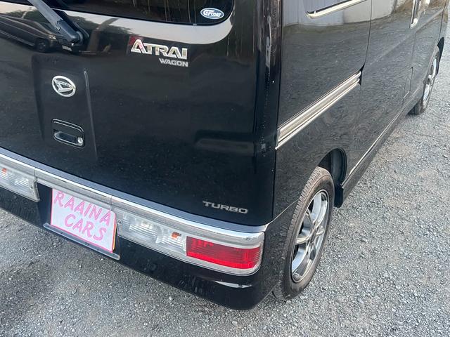 アトレーワゴン カスタムターボＲＳリミテッド　ナビ　４ＷＤ　ターボ　アルミホイール　エアコン　パワーステアリング　パワーウィンドウ　キーレスエントリー　ベンチシート　フルフラットＡＢＳ　運転席エアバッグ　衝突安全ボディ　助手席エアバッグ（28枚目）