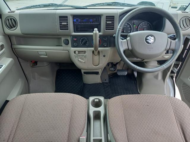 エブリイ ジョインターボ　４ＷＤ　ＥＴＣ　キーレスエントリー　電動格納ミラー　パワーウィンドウ　両側スライドドア　リアヒーター　エアコン　パワステ　ドアバイザー　ヘッドライトレベライザー　運転席・助手席エアバッグ　ＡＢＳ（2枚目）