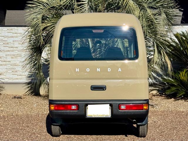 アクティバン 　５ＭＴ　車検付　記録簿有り　ユーザー買取　全塗装　ベージュ　オールペイント　ラプターライナー　ホワイトリボンタイヤ　オリジナルＨＯＮＤＡグリル　ＬＥＤライト　鉄ちん　ざらざら塗装　スムージングゲート（6枚目）