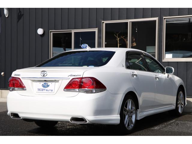 クラウン 2.5アスリート ワンオーナー 純正ナビ 地デジTV バックカメラ ETC DVD再生 クルーズコントロール スマートキー&プッシュスタート!(6枚目)