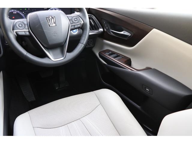 クラウンハイブリッド G-エグゼクティブ モデリスタエアロ 本革シート&ベンチレーター パノラミックビューモニター デジタルインナーミラー 純正ナビ フルセグTV HUD BSM プリクラッシュ クリアランスソナー!(41枚目)