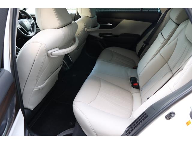 クラウンハイブリッド G-エグゼクティブ モデリスタエアロ 本革シート&ベンチレーター パノラミックビューモニター デジタルインナーミラー 純正ナビ フルセグTV HUD BSM プリクラッシュ クリアランスソナー!(49枚目)