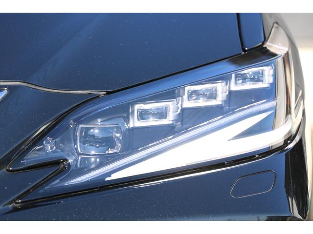 ＥＳ ＥＳ３００ｈ　バージョンＬ　黒革シート　ヒーター＆ベンチレーター　サンルーフ　グラファイトブラックガラスフレーク（２２３）純正ナビ　フルセグ　パノラミックビューモニター　スペアキー＆カードキー（18枚目）