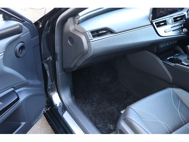 ＥＳ ＥＳ３００ｈ　バージョンＬ　黒革シート　ヒーター＆ベンチレーター　サンルーフ　グラファイトブラックガラスフレーク（２２３）純正ナビ　フルセグ　パノラミックビューモニター　スペアキー＆カードキー（54枚目）