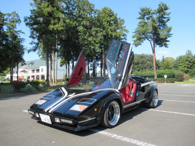 カウンタック ＬＰ４００Ｓ　５速ＭＴ　エンジンフルＯＨ済み（クランクシャフトバランス取り）　ピストン、リング、メタル新品　バルブすり合わせ　ワンオフマフラー　エギゾースト　パナスポーツアルミ　ＡＰレーシングブレーキキット（40枚目）