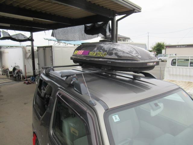 ジムニー ランドベンチャー　オートマ　キーレス　スペアキー　ナビ　ワンセグ　ドアバイザー　ルーフキャリア　ルーフボックス　ＥＴＣ　マッドフラップ　車検令和９年２月２８日（7枚目）