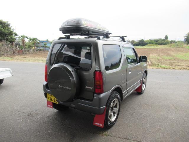 ジムニー ランドベンチャー　オートマ　キーレス　スペアキー　ナビ　ワンセグ　ドアバイザー　ルーフキャリア　ルーフボックス　ＥＴＣ　マッドフラップ　車検令和９年２月２８日（9枚目）