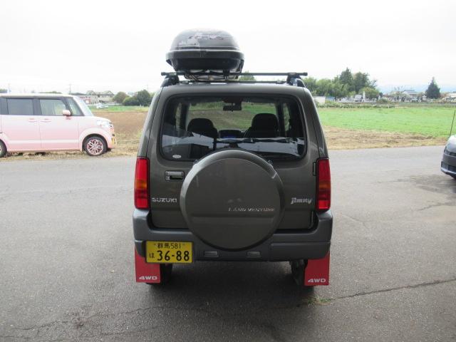 ジムニー ランドベンチャー　オートマ　キーレス　スペアキー　ナビ　ワンセグ　ドアバイザー　ルーフキャリア　ルーフボックス　ＥＴＣ　マッドフラップ　車検令和９年２月２８日（11枚目）