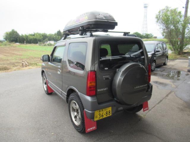 ジムニー ランドベンチャー　オートマ　キーレス　スペアキー　ナビ　ワンセグ　ドアバイザー　ルーフキャリア　ルーフボックス　ＥＴＣ　マッドフラップ　車検令和９年２月２８日（12枚目）