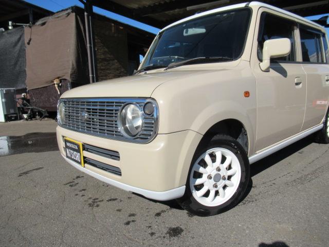 アルトラパン L ナビ ETC キーレス スペアキー 2ト-ンルーフ ドアバイザー 純正アルミ 車検令和9年1月17日 修復歴なし(2枚目)