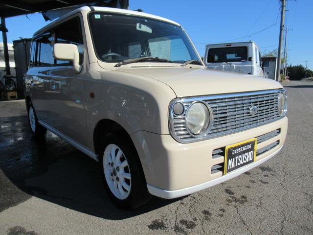 アルトラパン L ナビ ETC キーレス スペアキー 2ト-ンルーフ ドアバイザー 純正アルミ 車検令和9年1月17日 修復歴なし(5枚目)