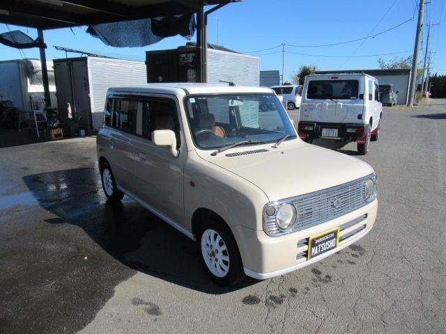 アルトラパン L ナビ ETC キーレス スペアキー 2ト-ンルーフ ドアバイザー 純正アルミ 車検令和9年1月17日 修復歴なし(16枚目)