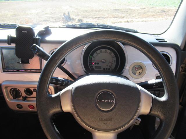 アルトラパン L ナビ ETC キーレス スペアキー 2ト-ンルーフ ドアバイザー 純正アルミ 車検令和9年1月17日 修復歴なし(26枚目)