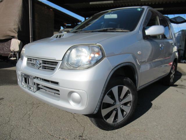 Ｋｅｉ Ｂターボ　Ｂターボ　５速ＭＴ　４ＷＤ　キーレス　純正アルミ　ドアバイザー　修復歴無し（2枚目）