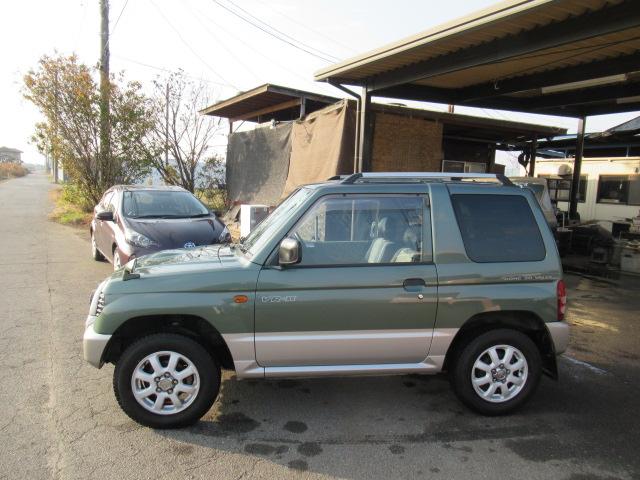 パジェロミニ ＶＲ－ＩＩ　５速ＭＴ　パートタイム４ＷＤ　ターボ　集中ドアロック　ドラレコ　ＥＴＣ　ドアバイザー　純正アルミ　ルーフレール　タイベル交換歴あり　車検令和８年１１月１１日　修復歴無し（14枚目）