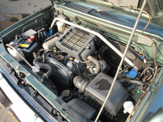 パジェロミニ ＶＲ－ＩＩ　５速ＭＴ　パートタイム４ＷＤ　ターボ　集中ドアロック　ドラレコ　ＥＴＣ　ドアバイザー　純正アルミ　ルーフレール　タイベル交換歴あり　車検令和８年１１月１１日　修復歴無し（45枚目）