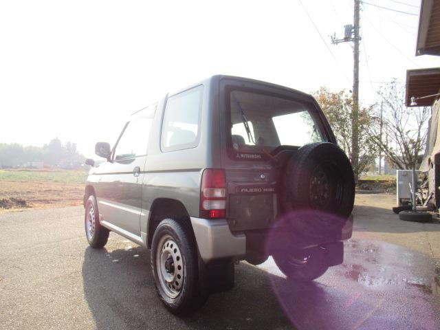 パジェロミニ ＸＲ－ＩＩ　５速ＭＴ　切り替え式４ＷＤ　ドアバイザー　パワステ　エアコン　走行８万キロ台（13枚目）